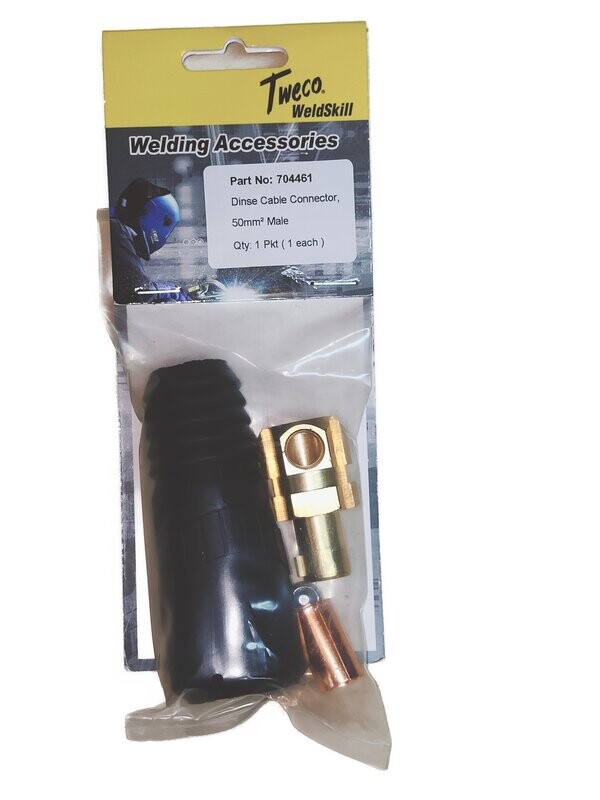 TWECO DINSE CABLE CONNECTOR 50MM MALE