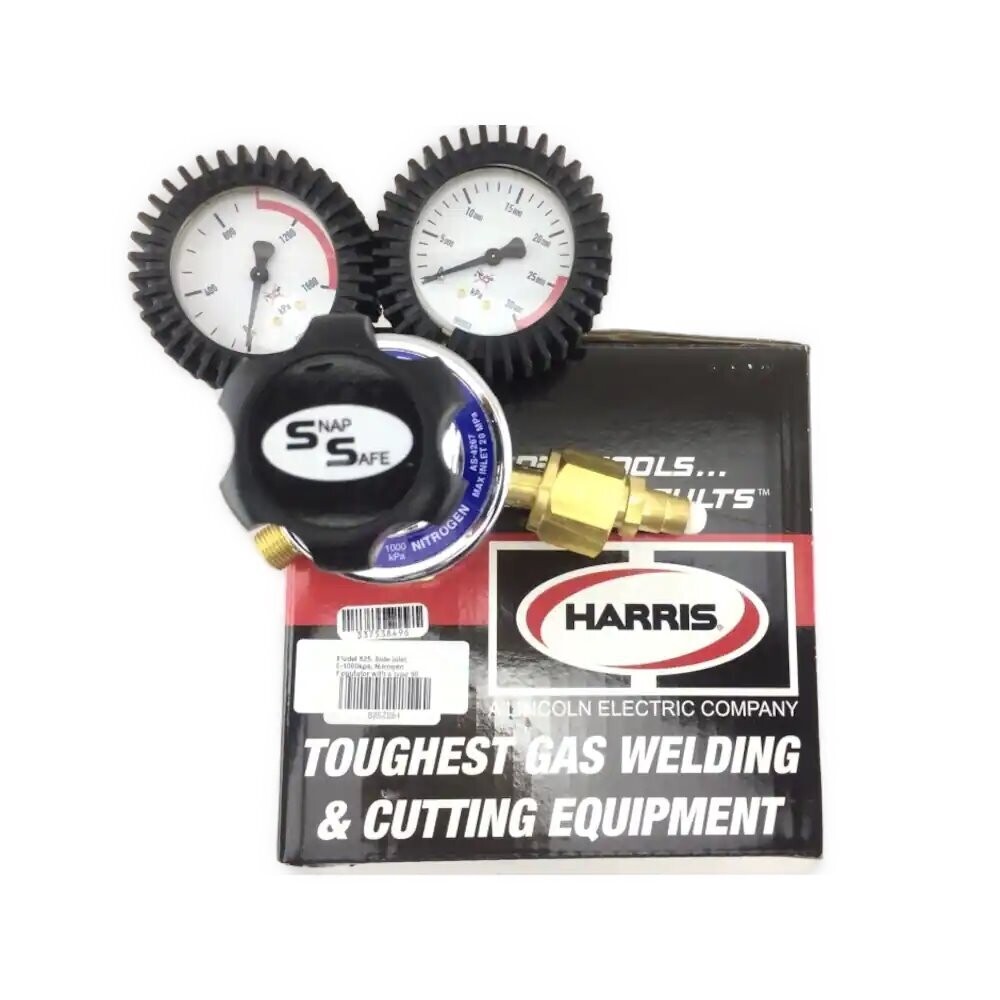 HARRIS 825 NITROGEN HVAC REGULATOR - 0 TO 1500 KPA