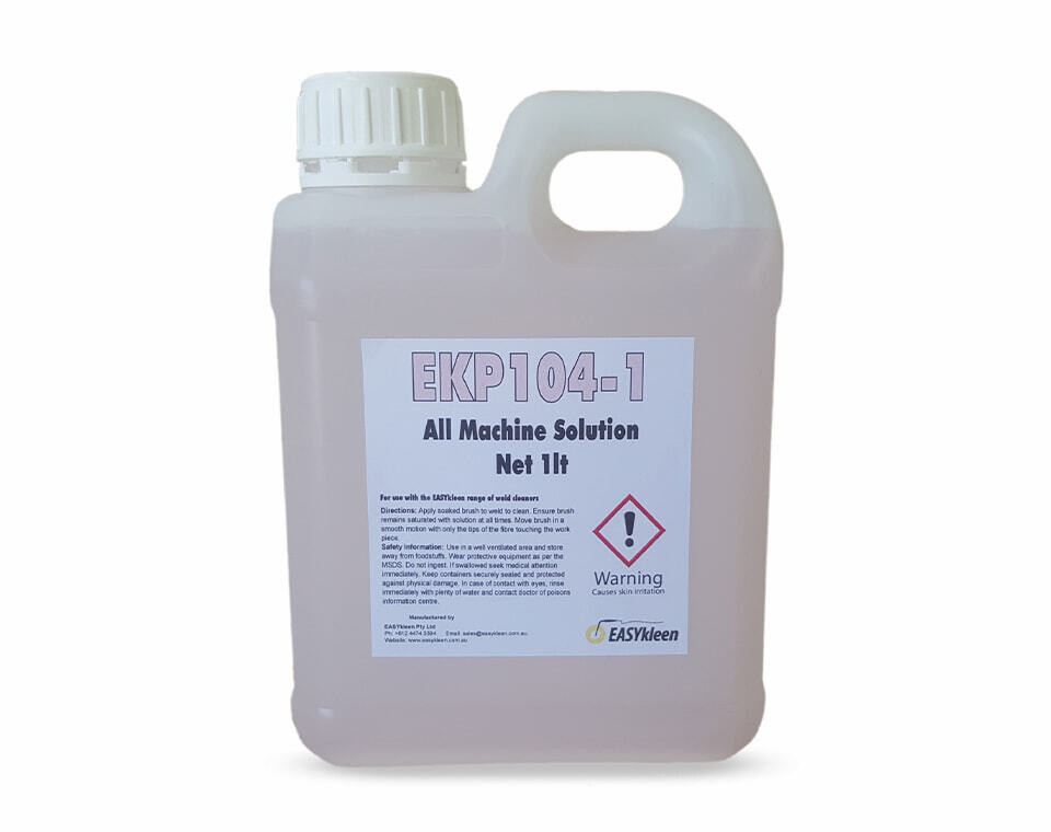 All Machine Weld Cleaning Solution