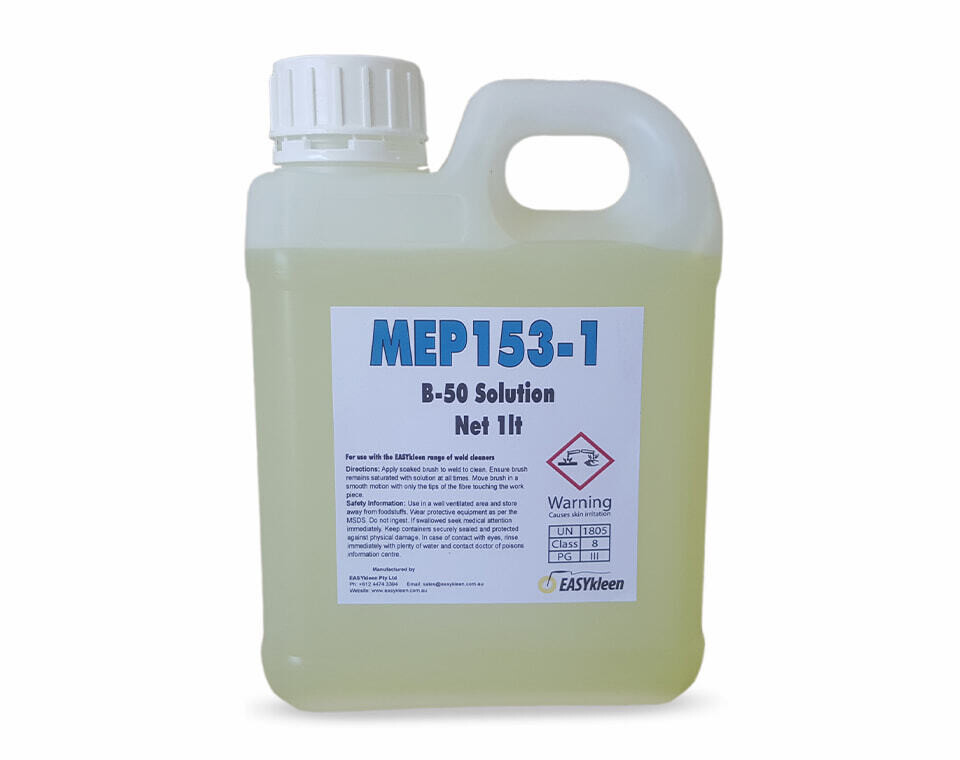 B-50 Weld Cleaning Solution