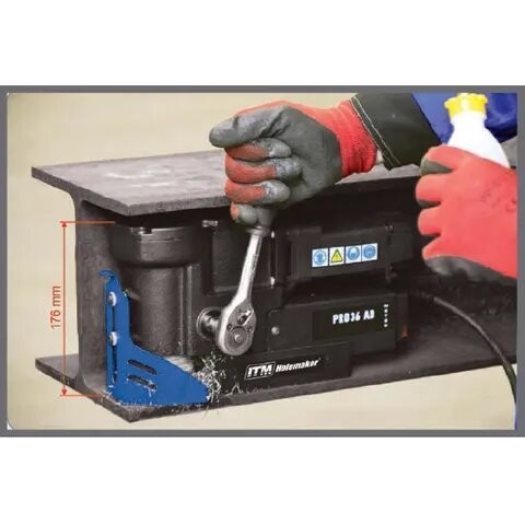 HOLEMAKER PRO36AD MAGNETIC BASE ANGLE DRILL