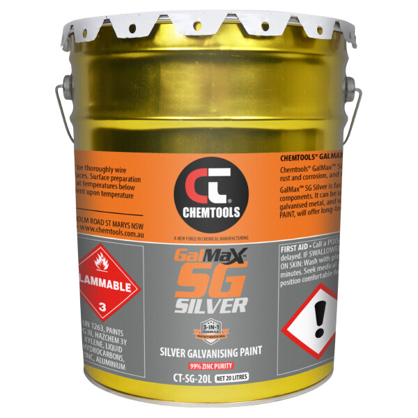 GalMax SG Silver 3-in-1 Galvanising Paint