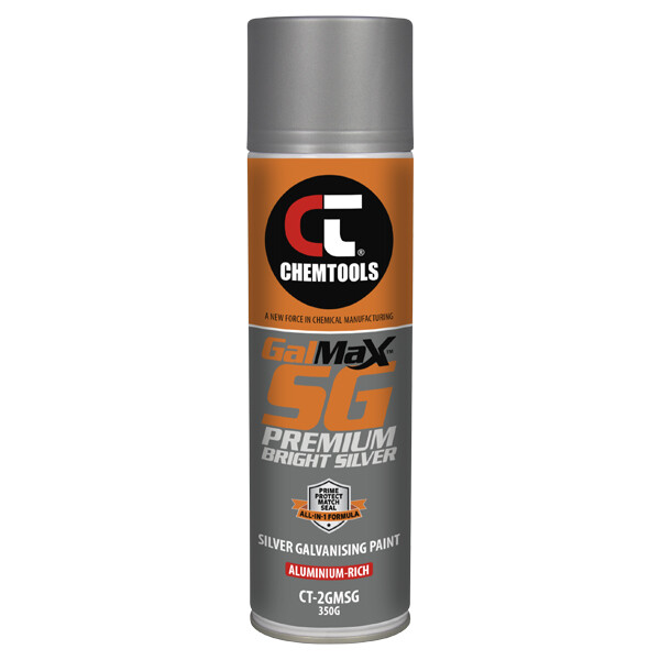 GalMax SG Premium Bright Silver All-in-1 Galvanising Paint