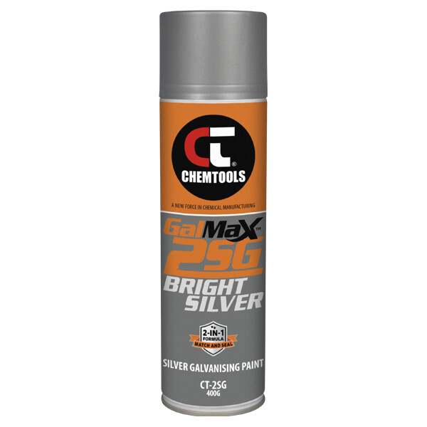 GalMax 2SG Bright Silver 2-in-1 Galvanising Paint