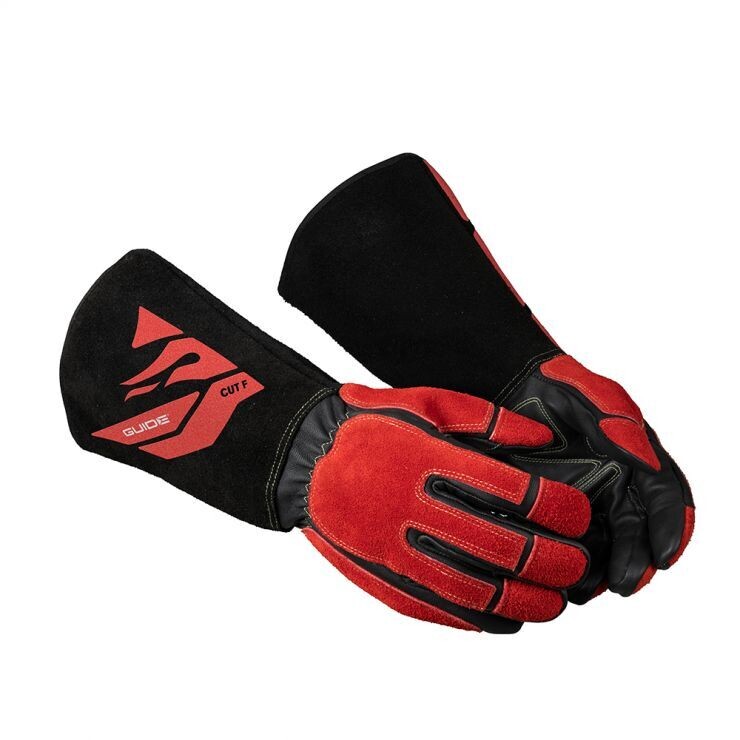 Guide 3572 Premium Welding Gloves - &#39;The Red Back&#39;