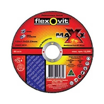 Maxx Mild Steel &amp; Stainless Right Angle Cut-Off Wheel Type 41 ZA
