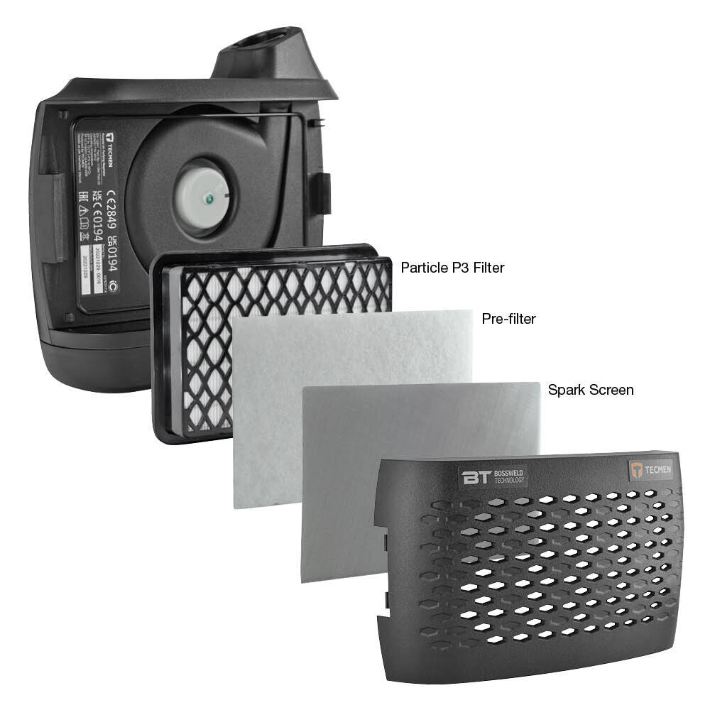 TECMEN PAPR RESPIRATOR SPARK SCREEN (PKT 10)