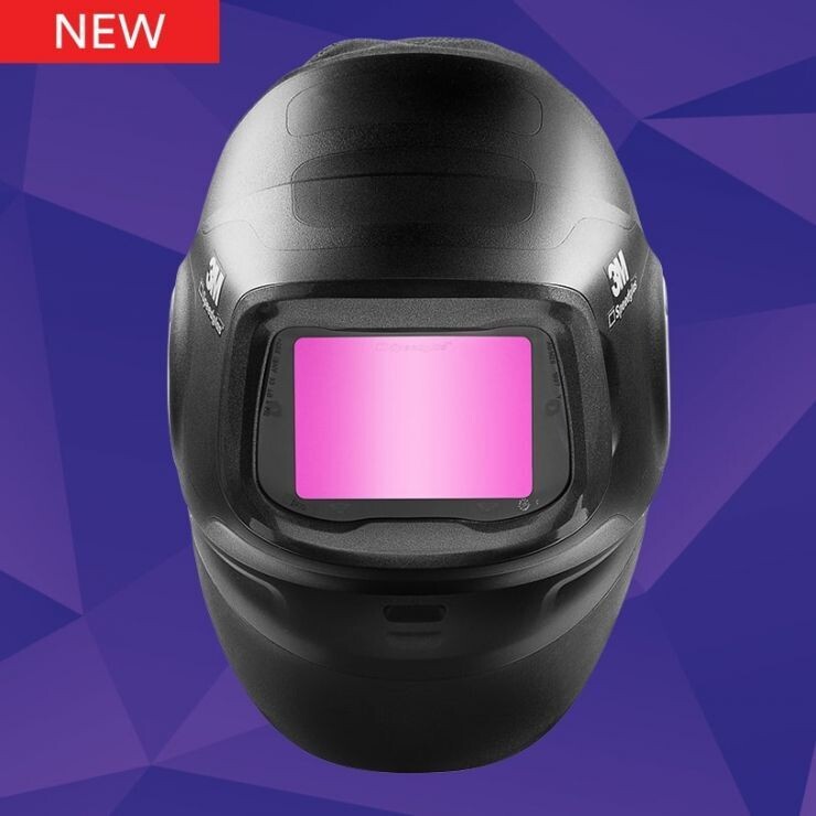 Speedglas G5-01TW welding helmet with heavy-duty Adflo PAPR
