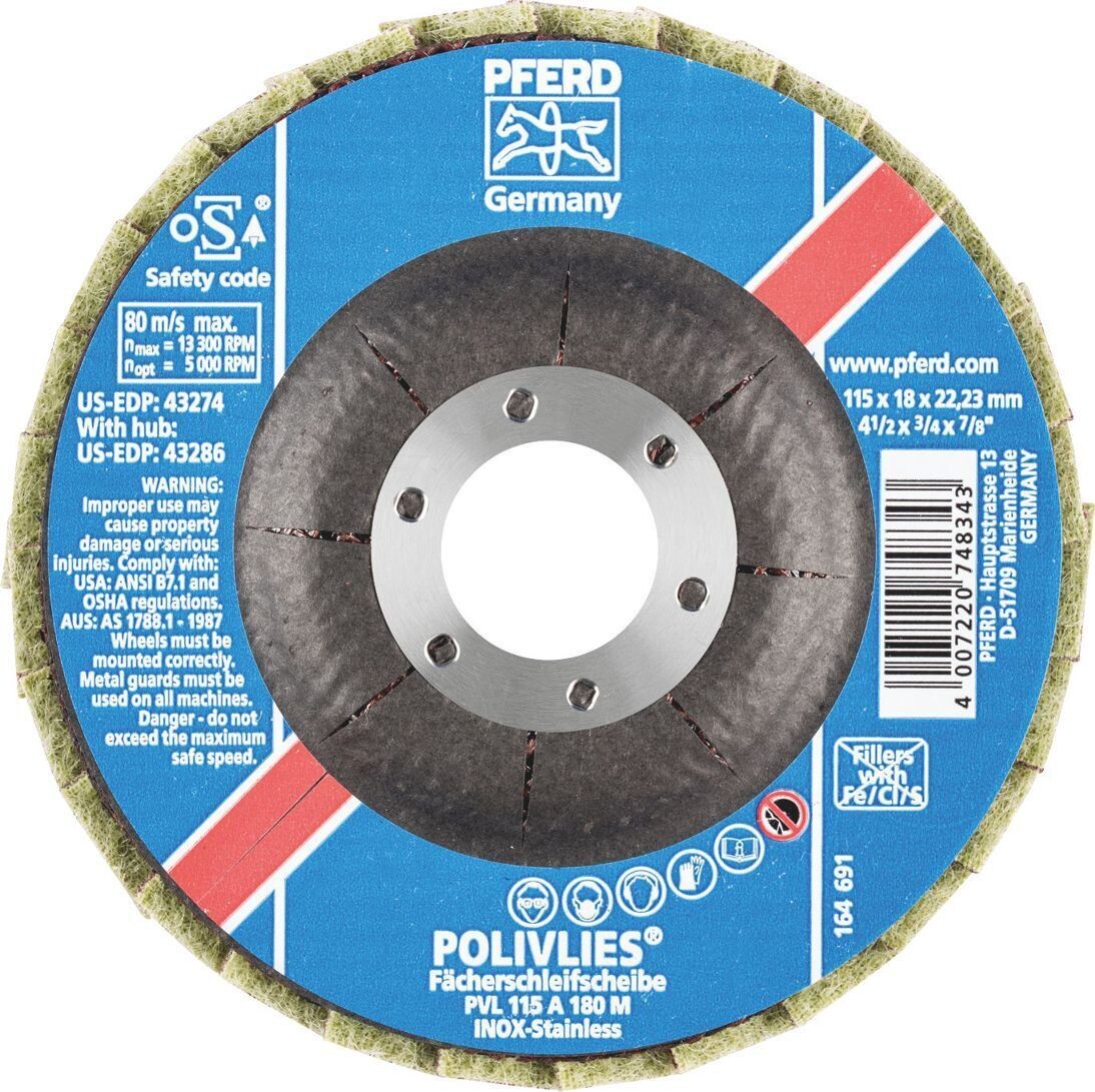 POLIVLIES SURFACE CONDITIONING FLAP DISCS