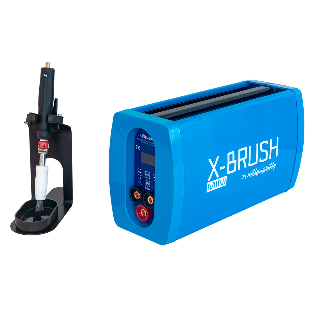 X-BRUSH MINI 50 Amp AC &amp; DC ELECTROPOLISHING CLEANING AND POLISHING