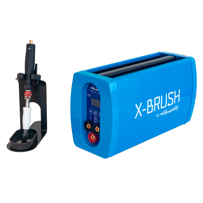 X-BRUSH 100 Amp AC &amp; DC ELECTROPOLISHING CLEANING AND POLISHING