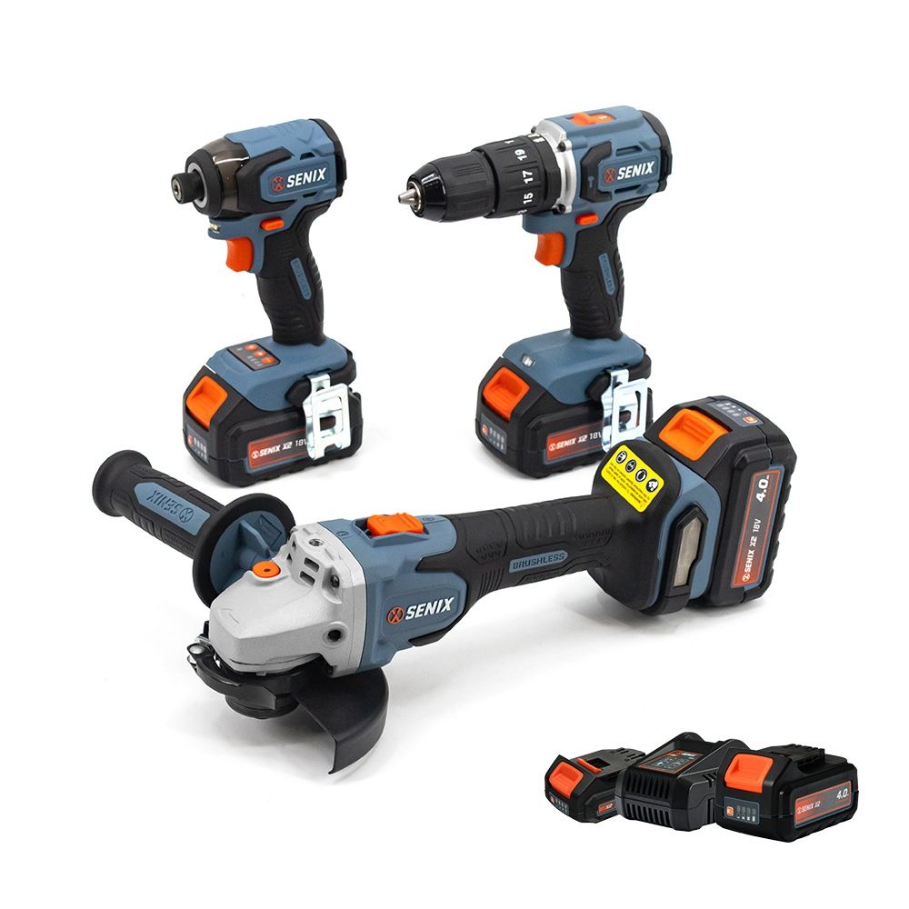 SENIX 18V 3 Piece Combo Kit