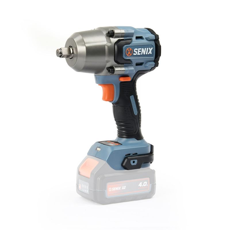 SENIX X2 18V 1/2&quot; 750Nm Brushless Impact Wrench Skin