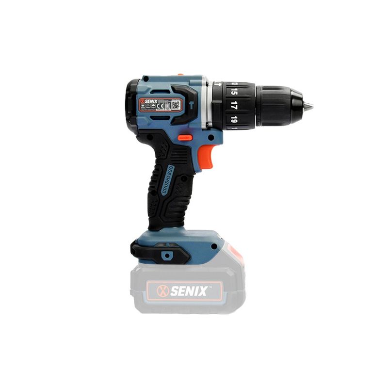 SENIX X2 18V Brushless Hammer Drill Skin