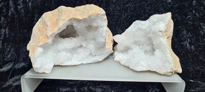 Crystal Geode Pair