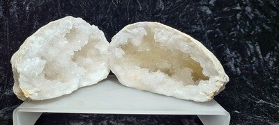 Crystal Geode Pair
