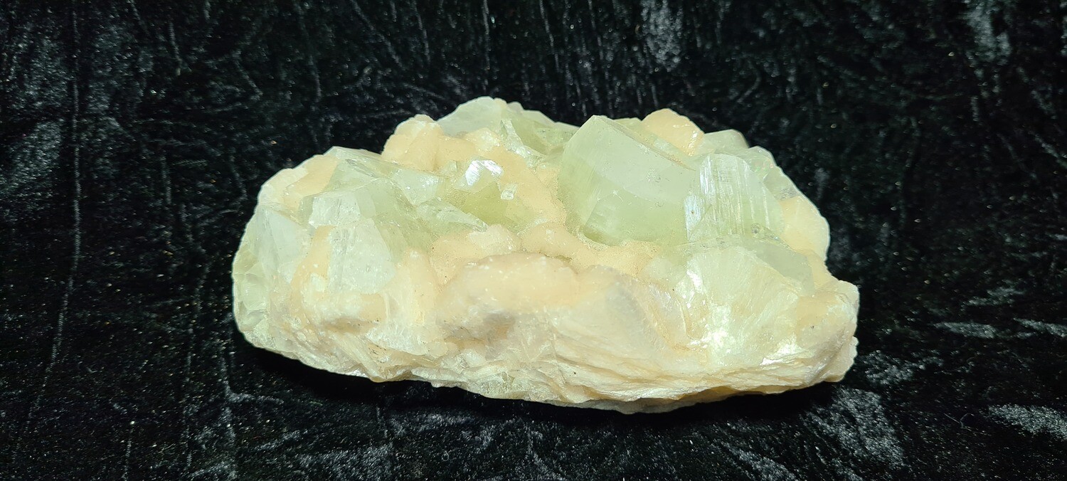 Green Apophyllite cluster