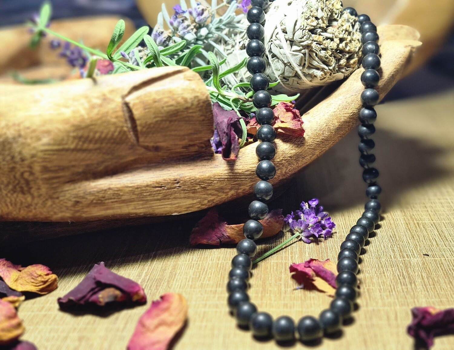 Black Obsidian Necklace
