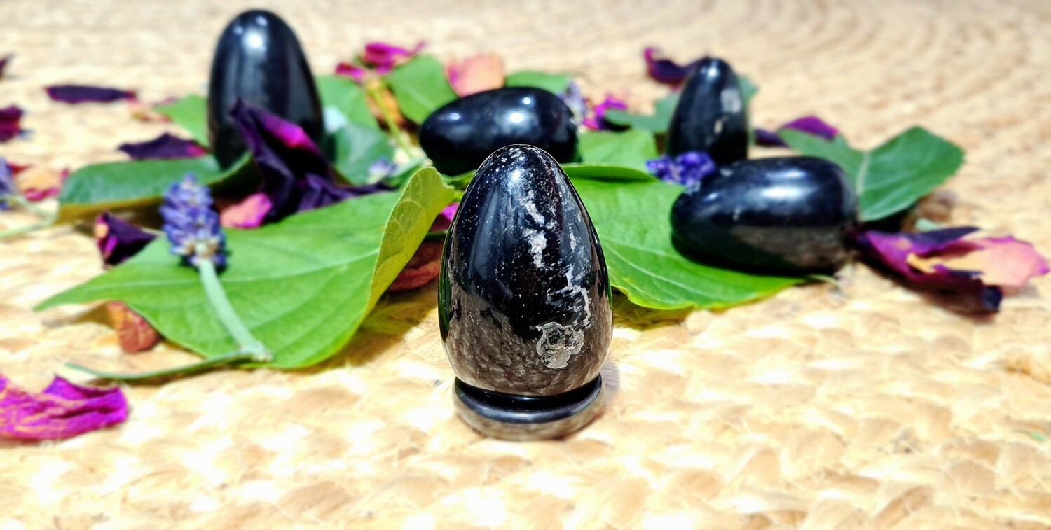 Black Tourmaline Egg