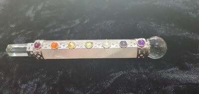 Rose Quartz Chakra Wand