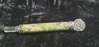 Ruby Fuchsite Wand
