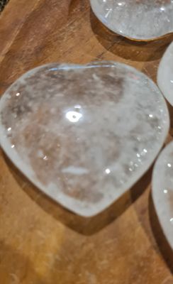 Clear Quartz Heart - Healing