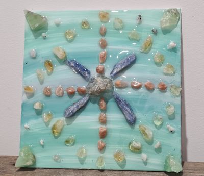 Balancing and Healing Crystal Grid