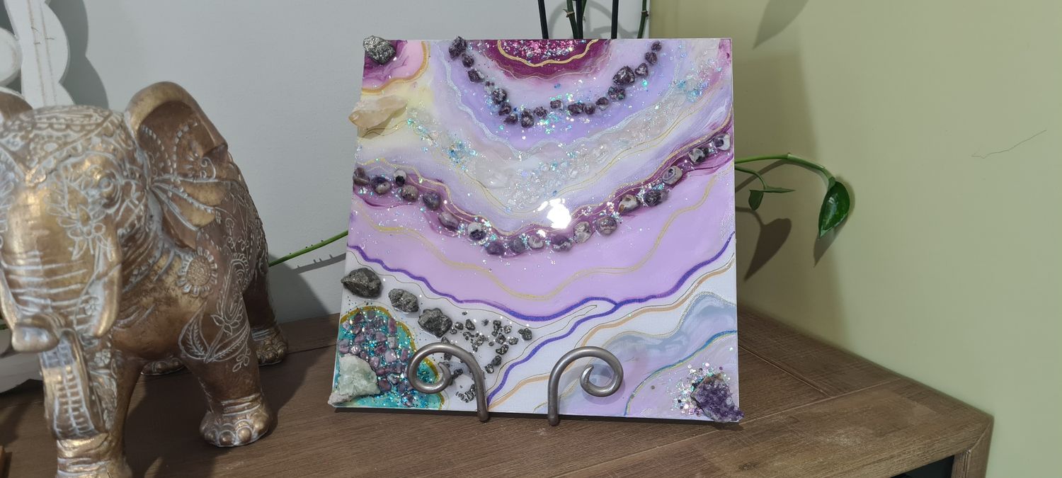 Healing  Pathway Crystal Art