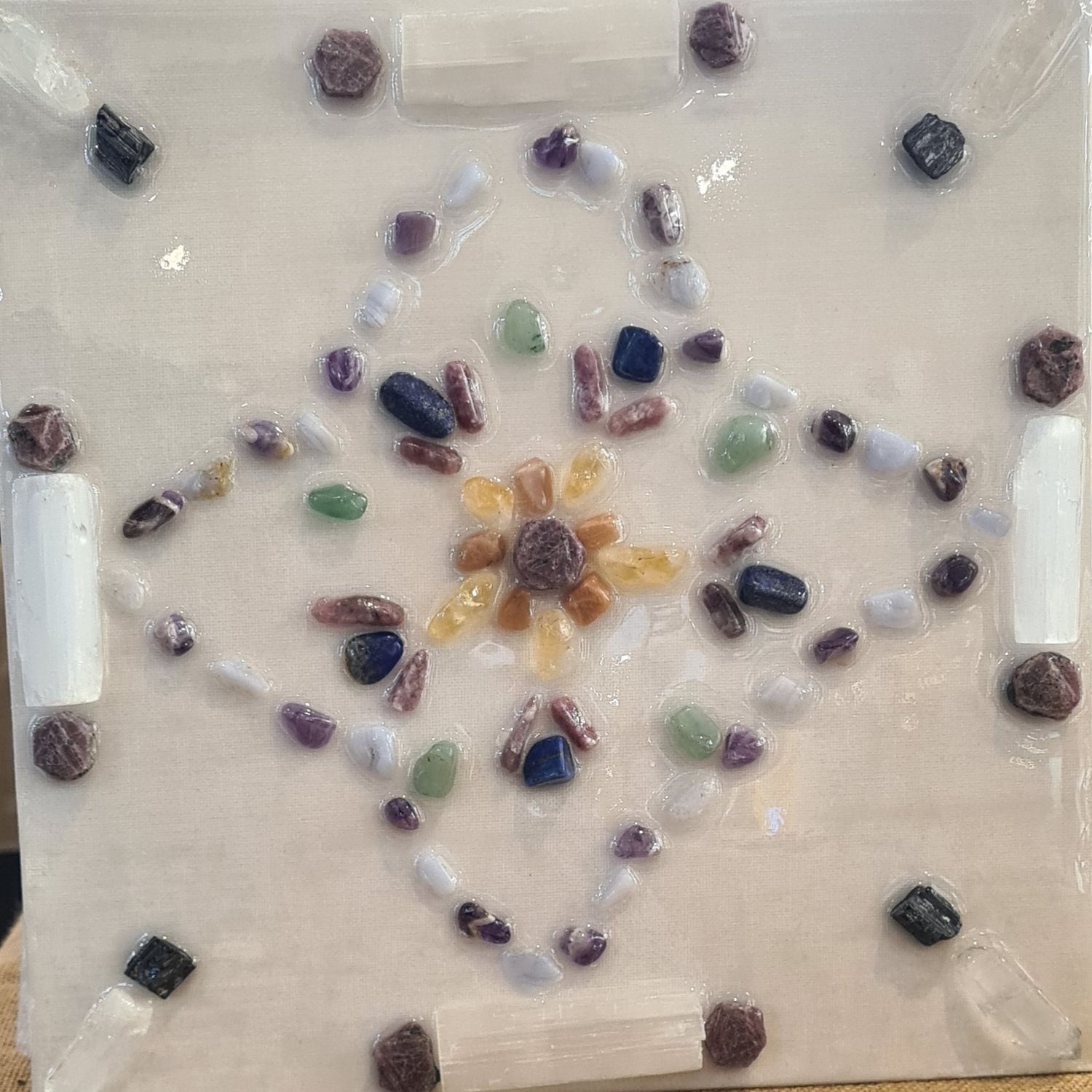 Crystal Self Healing Grid