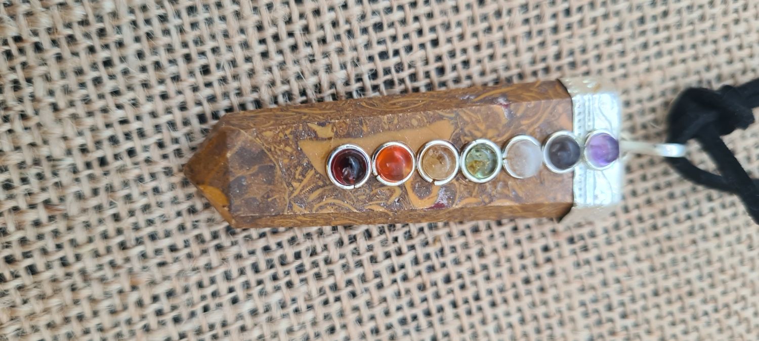 Jasper Chakra Necklace