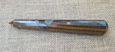 Tigereye Crystal Massager and Wand