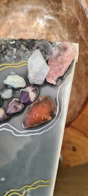 Crystal Grid Art - Protection and Energising Pathway