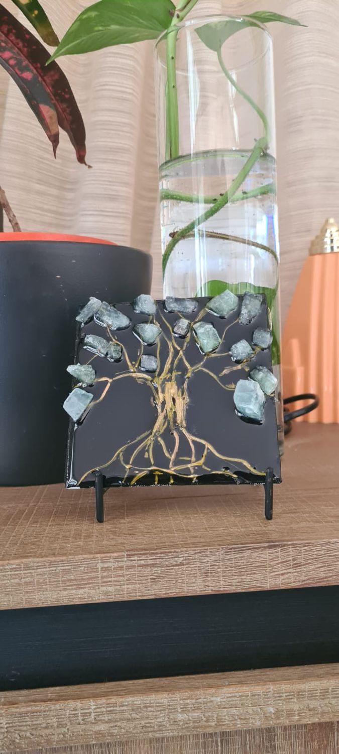 Tree of life crystal Grid