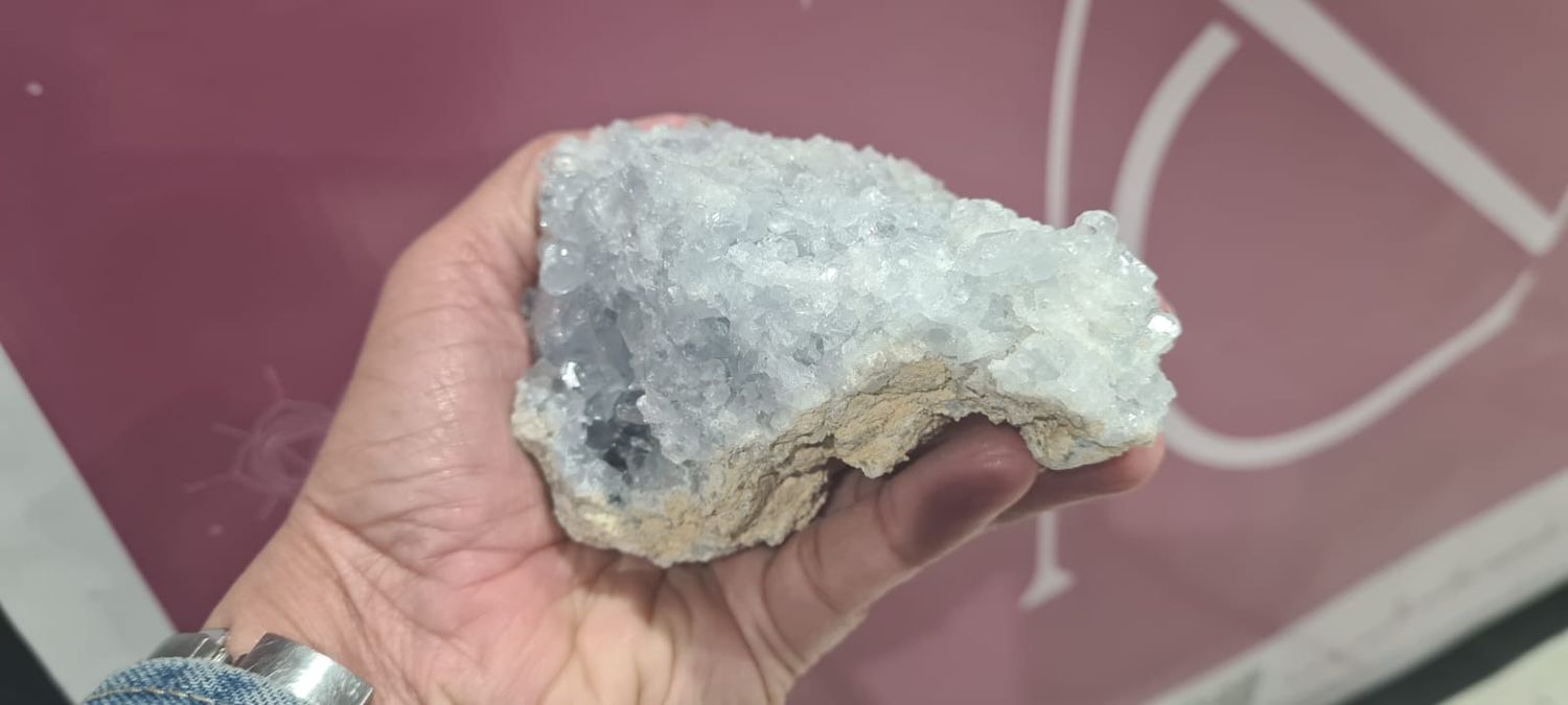 Celestite Cluster