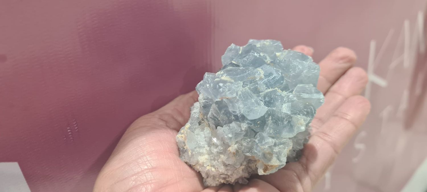 Celestite Cluster