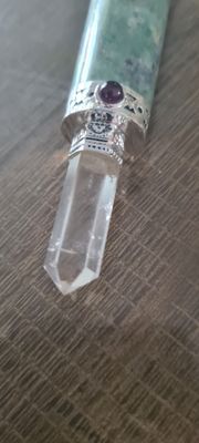 Ruby Fuchsite Wand