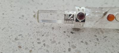 Himalayan Quartz Chakra Wand