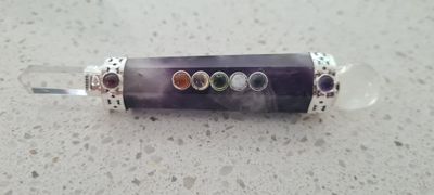 Amethyst Chakra Healing Wand