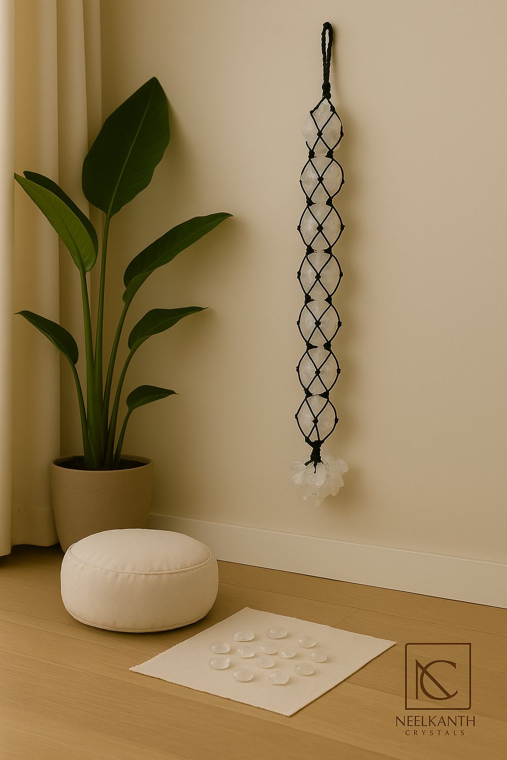 Rose chakra Hanging - Rough