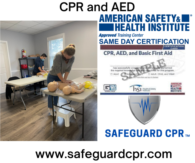 CPR and AED
