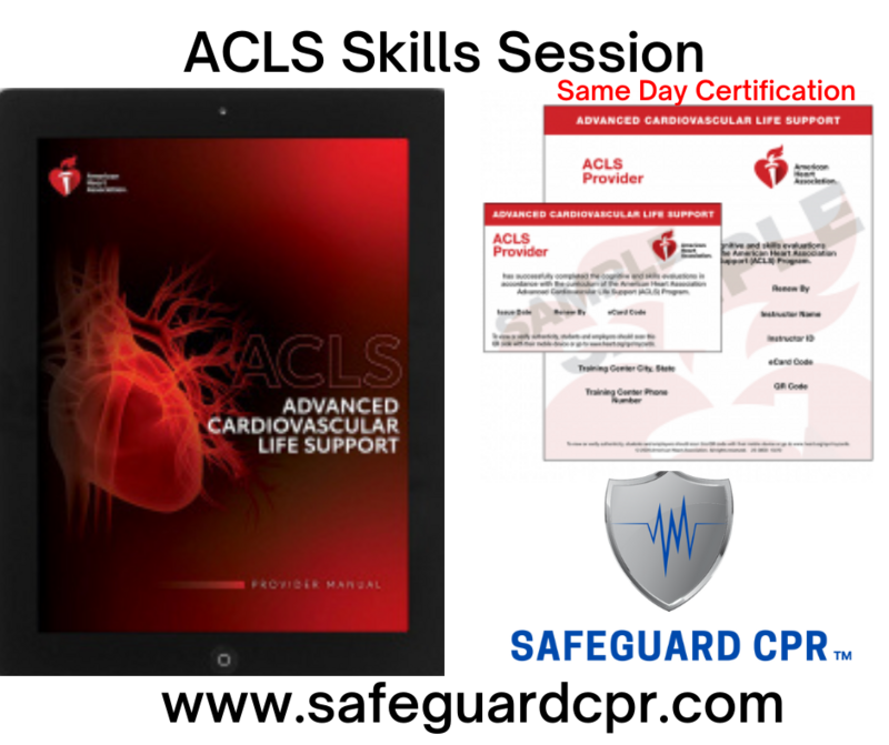 ACLS Skills Session