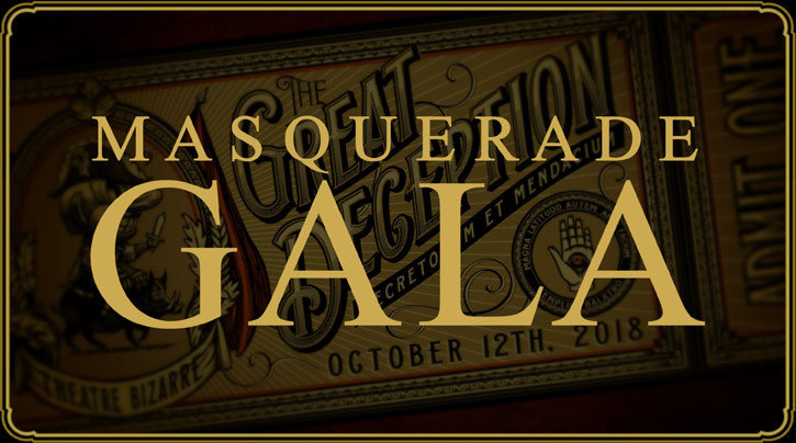 SOLD OUT - Masquerade Gala "Zombo's Repose" [2 Tickets + Hotel Stay] - October 11, 2019