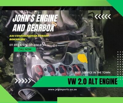 VW/AUDI 2.0 ALT Engine