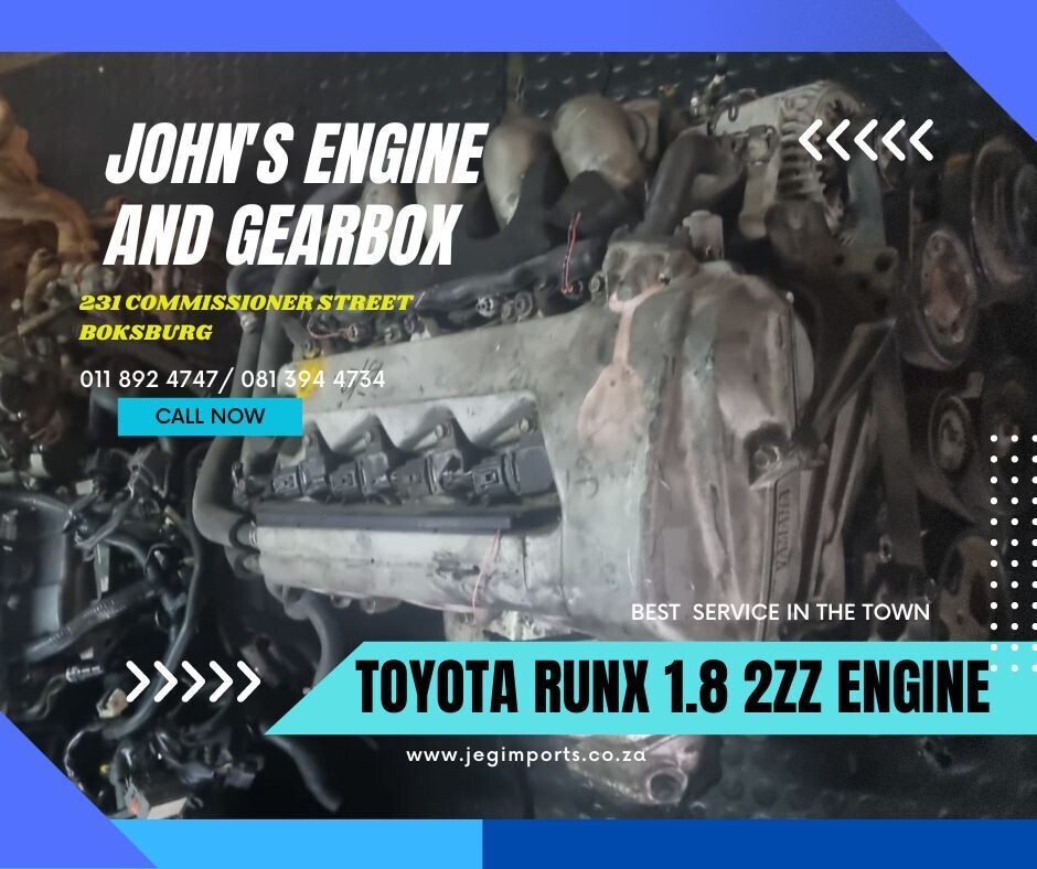 Toyota RunX 1.8 Engine