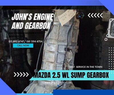Mazda 2.5 2X4 WL sump gearbox