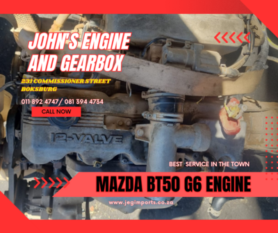 MAZDA BT50 G6 LOCAL ENGINE