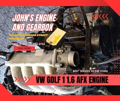 VW Golf 1 1.6 local engine