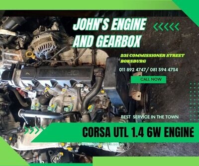 Opel Corsa Utility 1.4 6W Engine