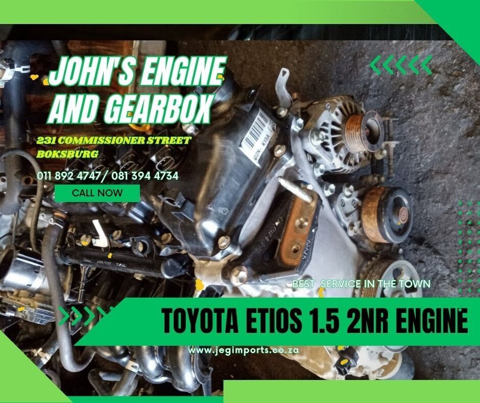 Toyota Etios 1.5 2NR Engines