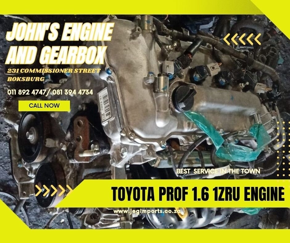 Toyota Profesional 1.6 1ZRU engine